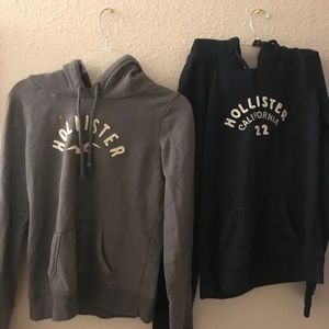 Two Hollister Sweatshirts